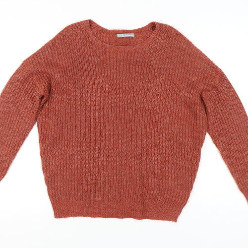 Marks and Spencer Women's Red Pullover Jumper Size 8