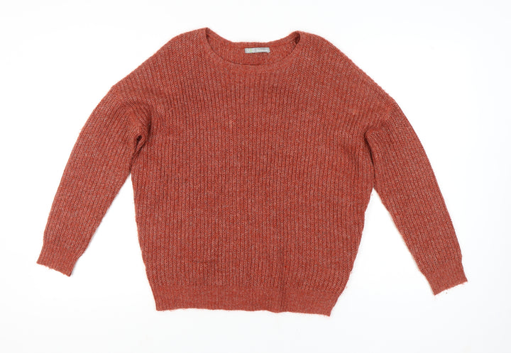 Marks and Spencer Women's Red Pullover Jumper Size 8