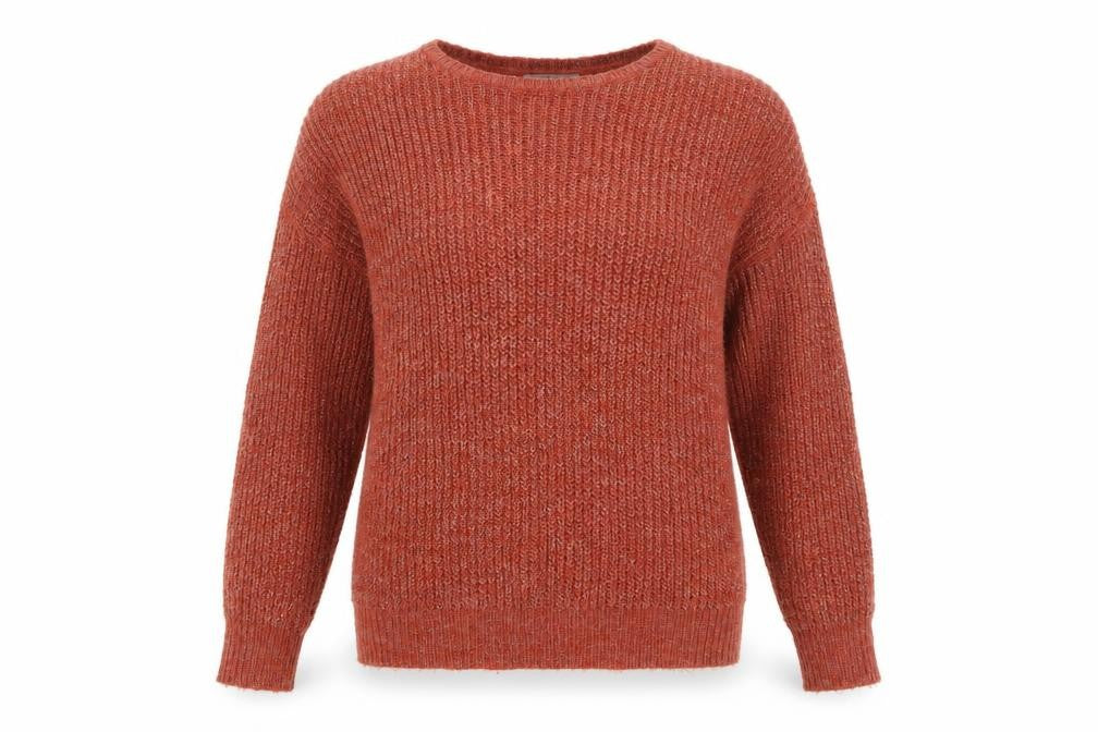 Front view of Marks & Spencer Women's Red jumper, size 8