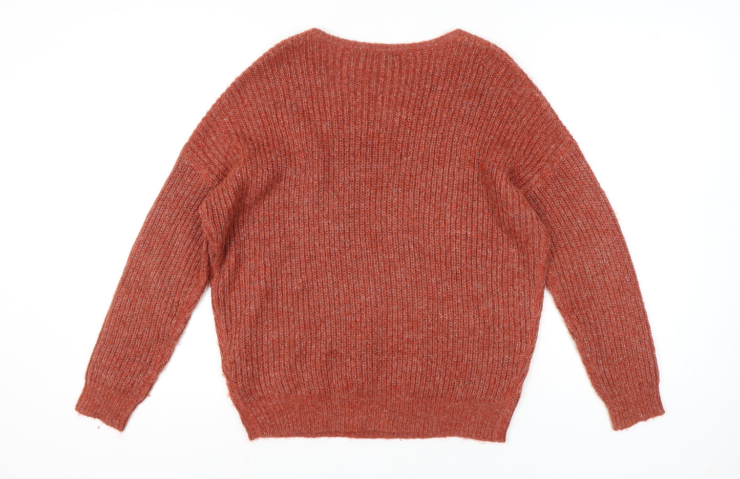 Marks and Spencer Women's Red Pullover Jumper Size 8
