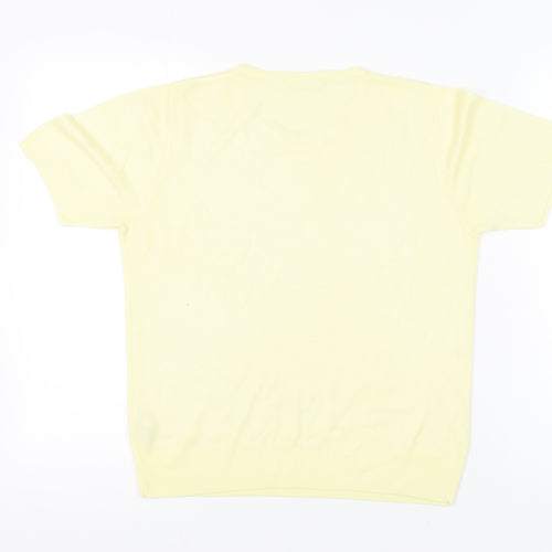 Marks and Spencer Women's Yellow Pullover Jumper Size 12