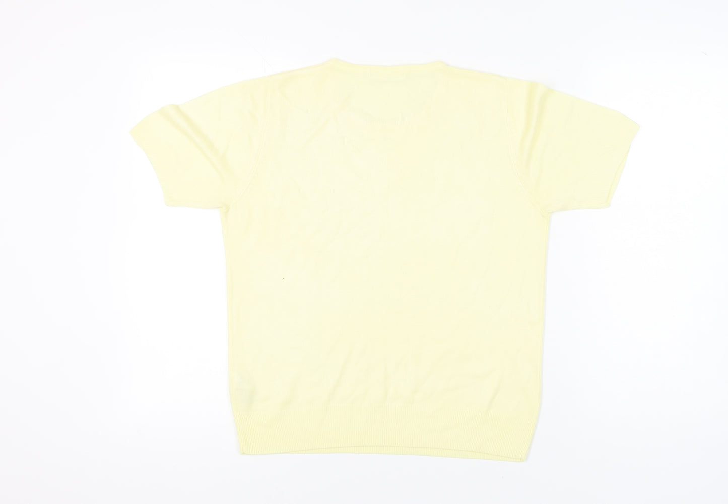 Marks and Spencer Women's Yellow Pullover Jumper Size 12