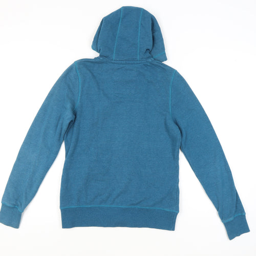 Mantaray Women's Blue Full Zip Hoodie Size 10