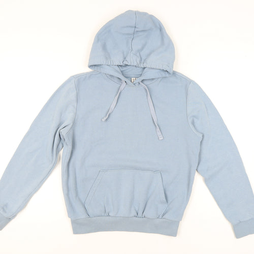 H&M Women's Blue Pullover Hoodie, XS, Casual Style