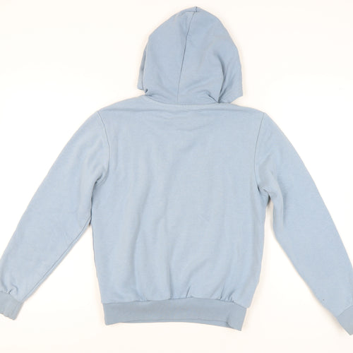 H&M Women's Blue Pullover Hoodie, XS, Casual Style