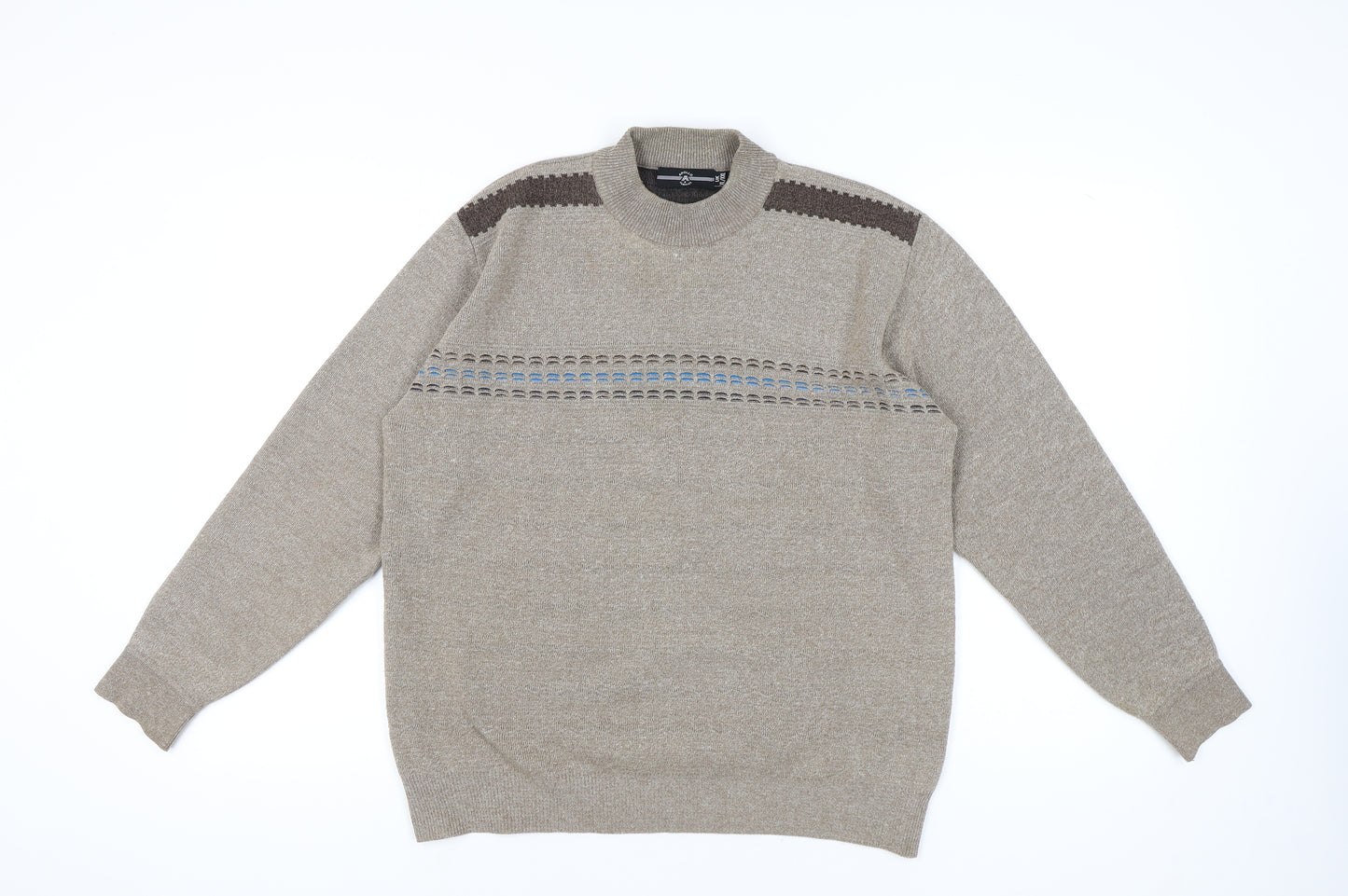 Apollo Classics Beige Wool Men's XL Pullover Jumper