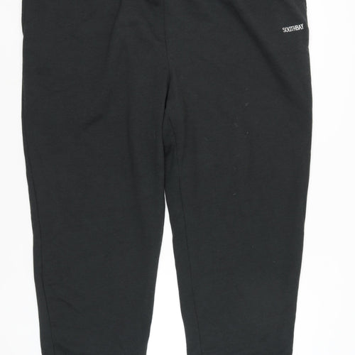 Southbay Men's Black Relaxed Sweatpants 3XL