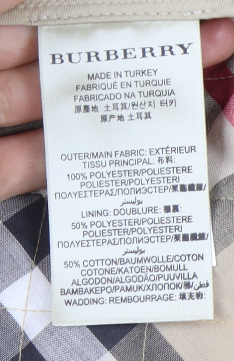 Burberry Brit Women's Beige Quilted Jacket XL