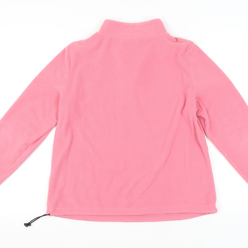Marks and Spencer Women's Pink Fleece Sweatshirt UK 16