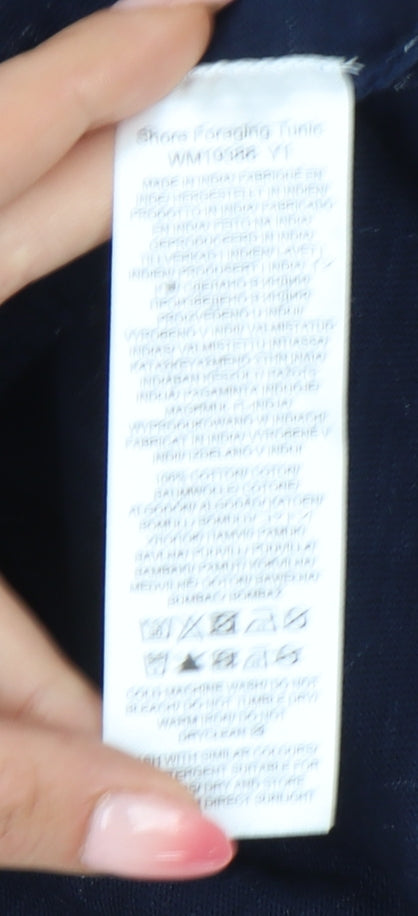 Seasalt Cornwall Women's Navy Geometric Tunic Dress