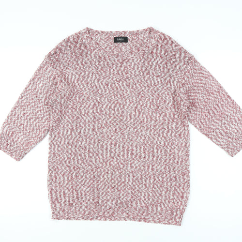Klass Women's Red Pullover Jumper, L