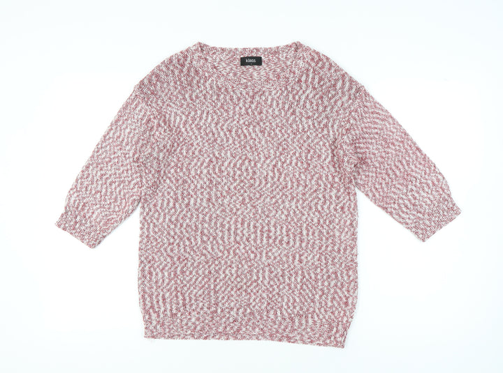 Klass Women's Red Pullover Jumper, L
