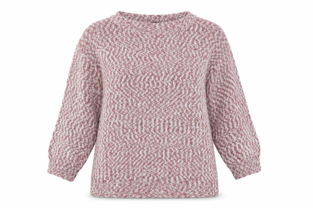 Front view of Klass Women's Red jumper, L