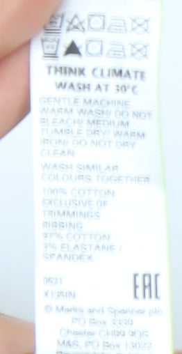 Marks and Spencer Men's Brown Pullover Hoodie, M