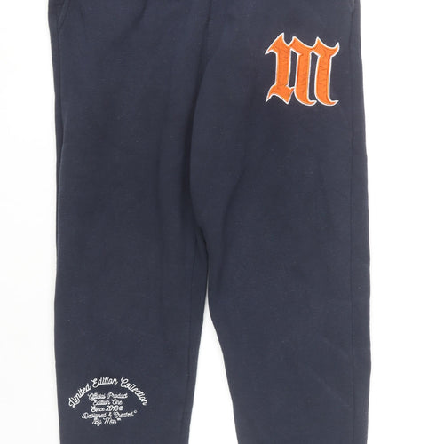 boohooMAN Men's Blue Jogger Trousers - Size M
