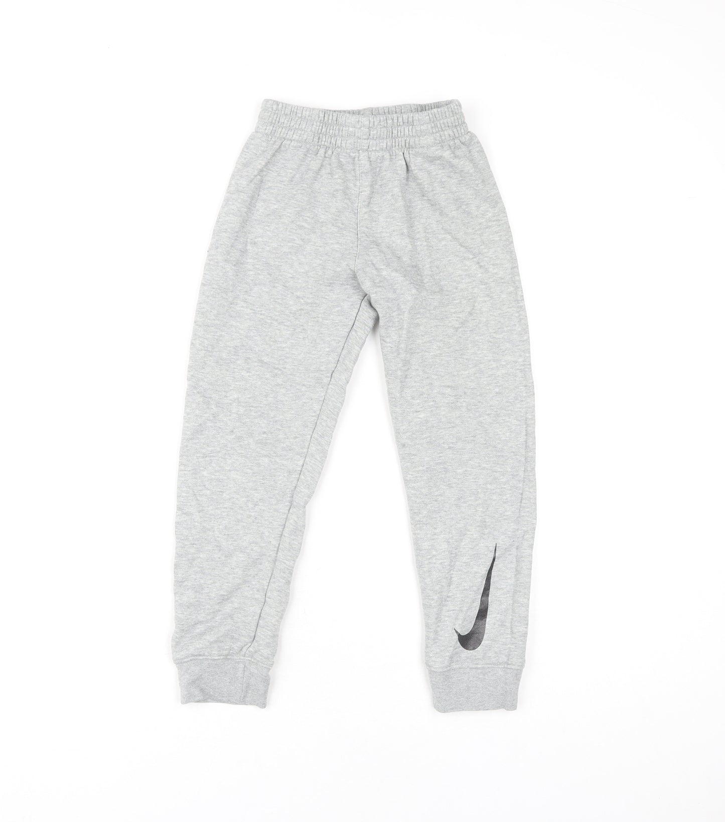 Nike Boys Grey Jogger Trousers, Size 7, Elastic Waist