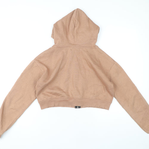 PrettyLittleThing Women's Brown Medium Hoodie Full Zip
