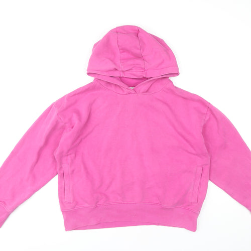 Next Girls Pink Hoodie 16 Years Long Sleeve Casual Wear