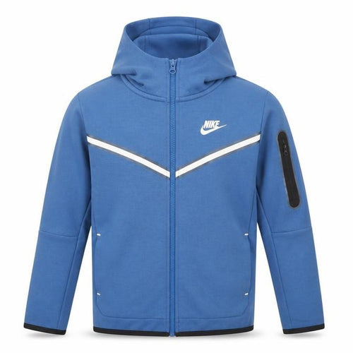 Nike Boys Blue Full Zip Hoodie - Size L, Sportswear