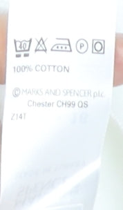 Marks and Spencer Women's White Short Sleeve Top 16