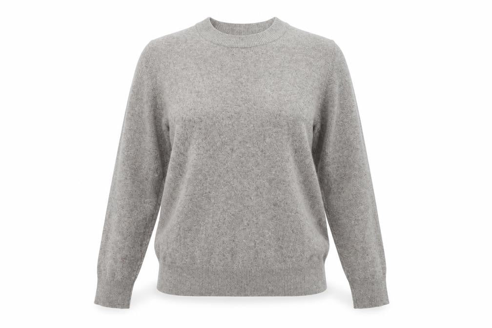 Marks & Spencer Women's Grey Crew Neck Jumper, S, Casual Wear