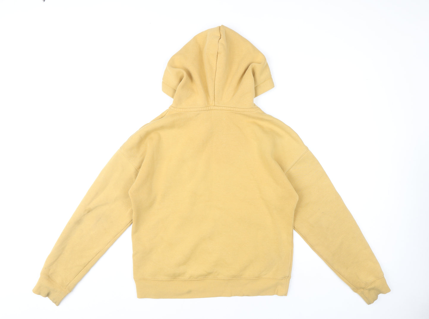 New Look Women's Yellow Pullover Hoodie, Size 8, Casual