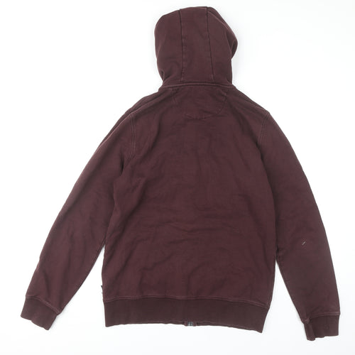 Burton Menswear London Red Full Zip Hoodie M