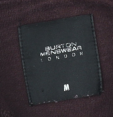 Burton Menswear London Red Full Zip Hoodie M