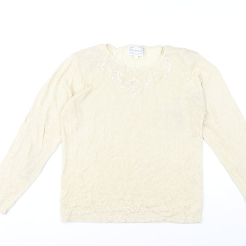 Fay Louise Women's Beige Pullover Jumper L