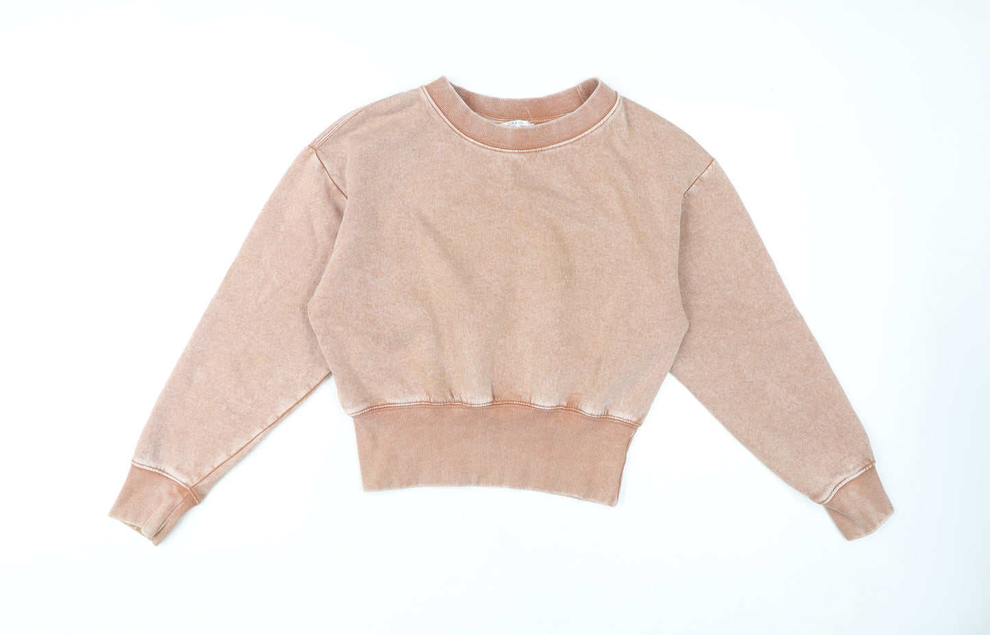 Zara Women's Beige Pullover Sweatshirt UK 10