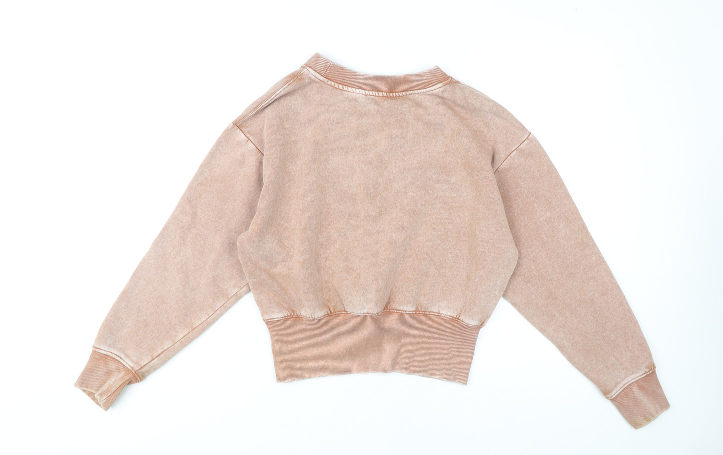 Zara Women's Beige Pullover Sweatshirt UK 10
