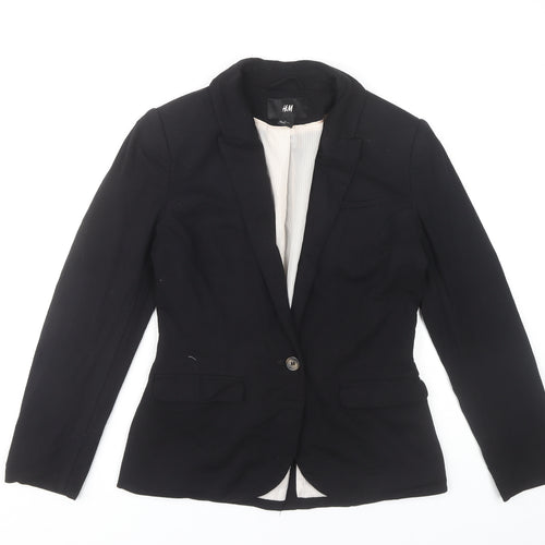 H&M Women’s Black Blazer, Size 8, Business Fashion