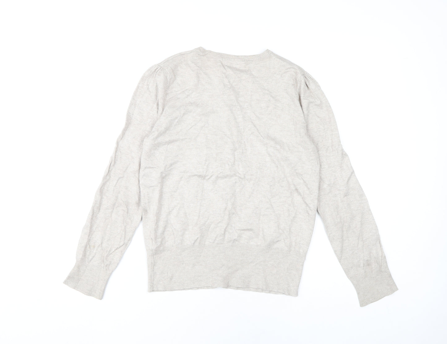 Marks and Spencer Women's Beige Cardigan Size 12