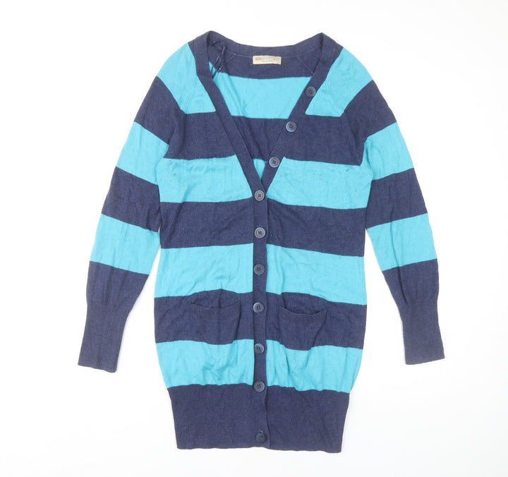 Marks and Spencer Women's Striped Cardigan UK 8