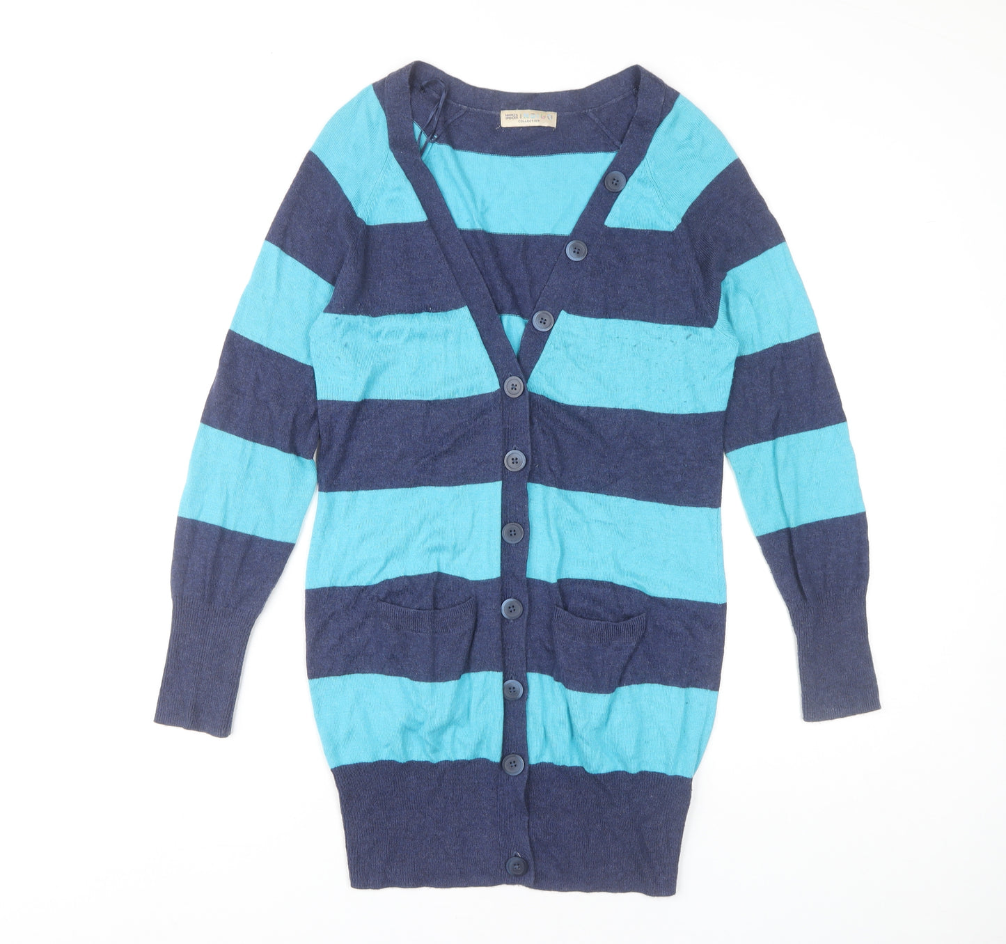 Marks and Spencer Women's Striped Cardigan UK 8