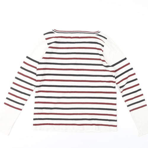 Zara Women's Multicoloured Stripe Pullover Jumper Size 12