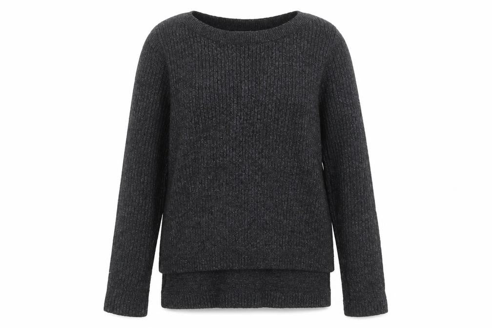 Front view of H&M Women's Black jumper, size 12