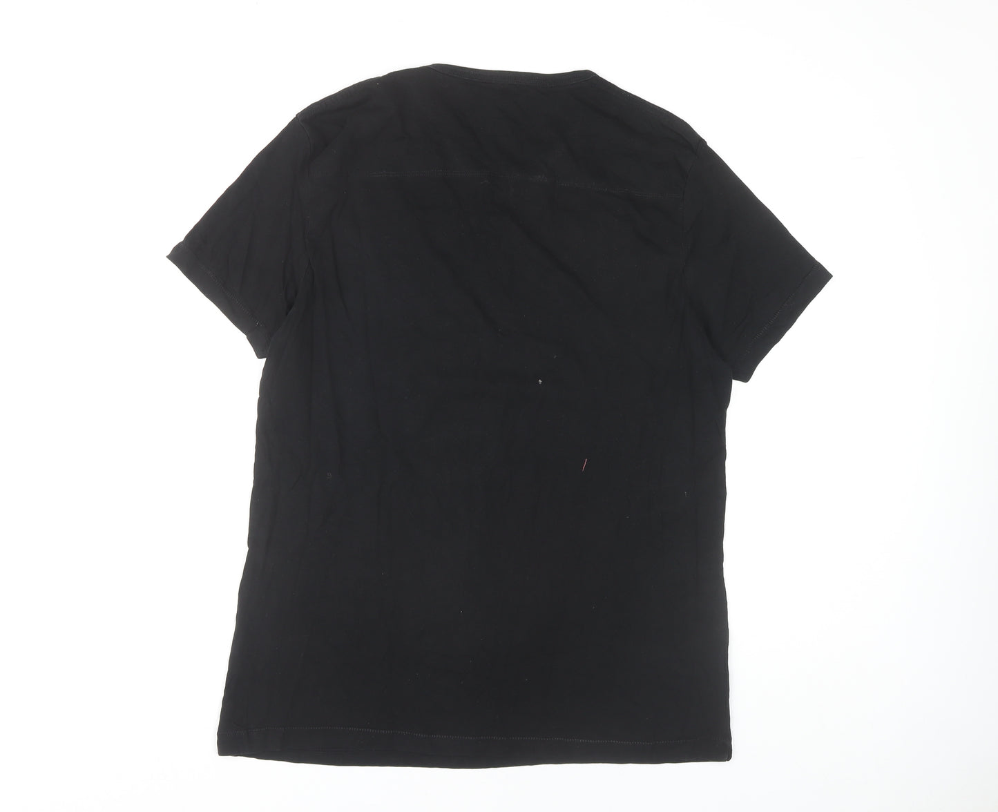 French Connection Men’s Black XL Round Neck T-Shirt