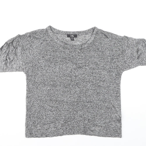 Chic by Jacob Women's Grey Knit T-Shirt XS