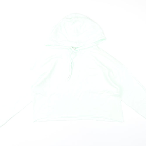 River Island Women's White Pullover Hoodie Size S