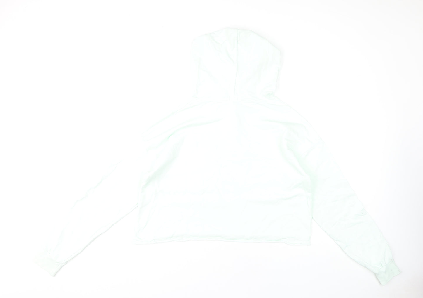 River Island Women's White Pullover Hoodie Size S