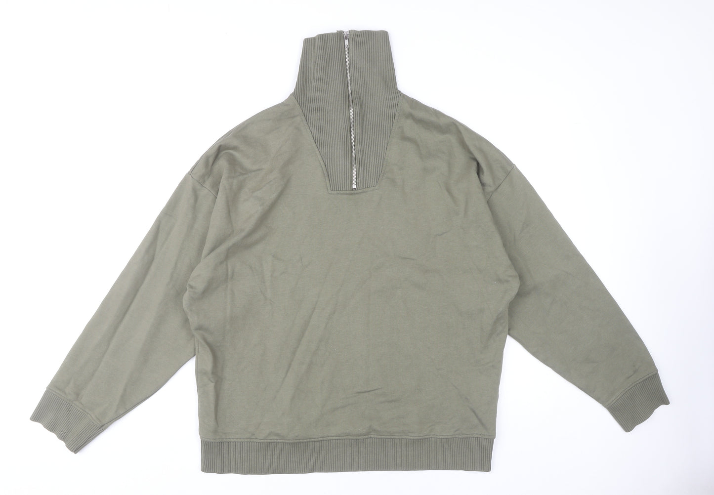 New Look Men’s Green Pullover Sweatshirt L