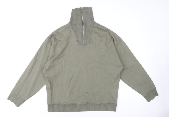 New Look Men’s Green Pullover Sweatshirt L
