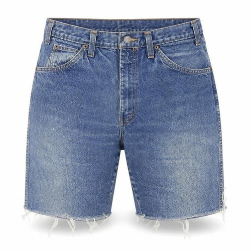 Dickies Blue Denim Cut-Off Shorts, Unisex, Relaxed 32in