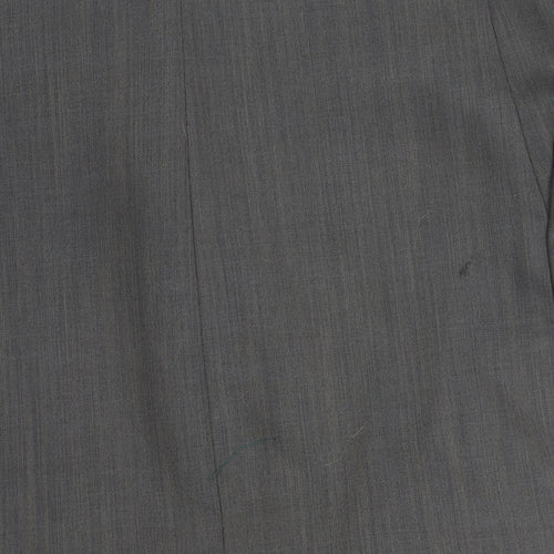 Jeff Banks Men's Grey Wool Blazer, 38, Short