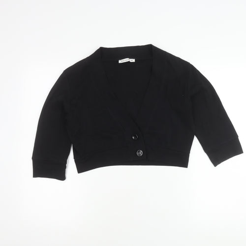 Select Women's Black Cardigan V-Neck Size 16