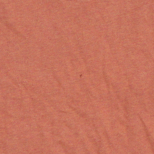 Superdry Men's Orange Logo T-Shirt, Size M, Cotton Crew Neck