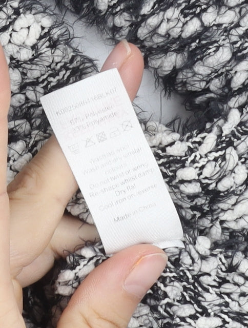 BM Collection Women's Grey Knit Jumper M