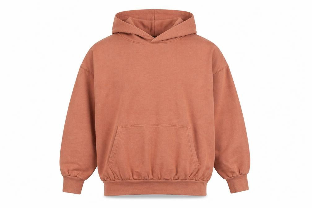 Front view of Next Men’s Brown Pullover Hoodie