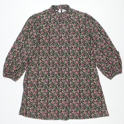 Papaya Womens Multicoloured Floral Dress Size 14